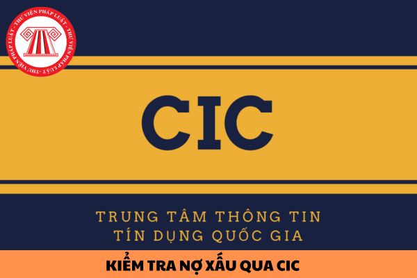 Hướng dẫn cách kiểm tra nợ xấu qua CIC chính xác nhất năm 2024?