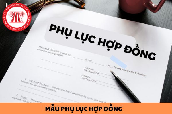 Mẫu phụ lục hợp đồng kéo dài thời hạn thanh toán mới nhất năm 2024?