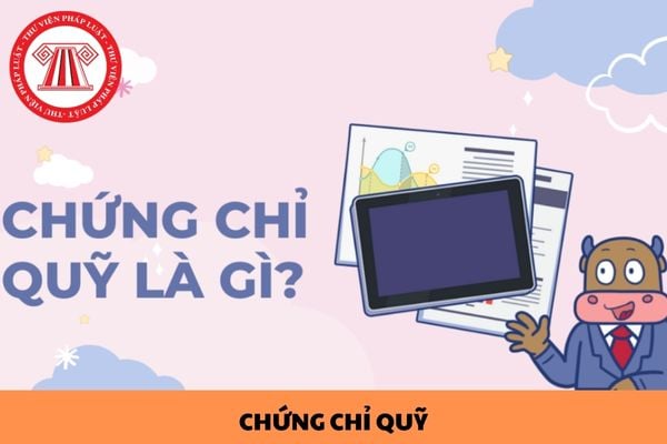 Chứng chỉ quỹ là gì? Mệnh giá chứng chỉ quỹ chào bán ra công chúng là bao nhiêu?