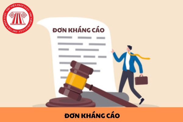 Mẫu đơn kháng cáo bản án hành chính sơ thẩm mới nhất năm 2024?