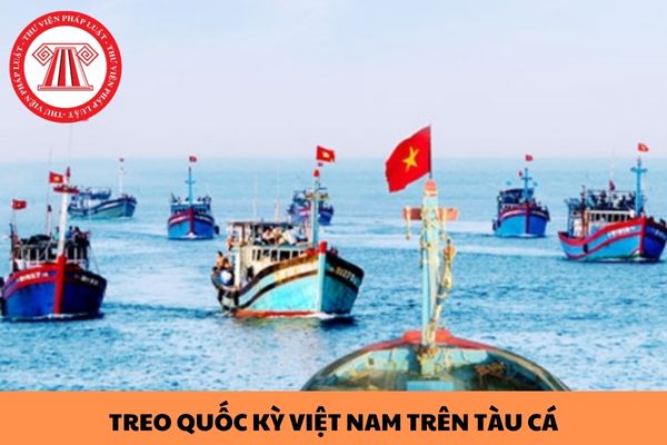 Từ ngày 20/5/2025, không treo quốc kỳ Việt Nam trên tàu cá khi hoạt động bị xử phạt bao nhiêu tiền?