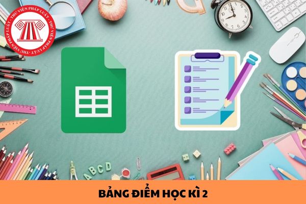 Mẫu bảng điểm học kì 2 các môn dành cho học sinh tiểu học theo Thông tư 27 mới nhất 2024?