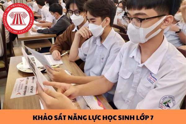 Lịch thi khảo sát năng lực học sinh lớp 7 tại TPHCM năm 2024 chi tiết?