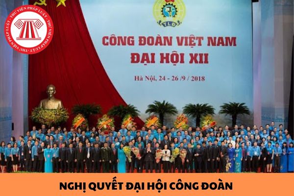 Toàn văn Nghị quyết Đại hội Công đoàn Việt Nam lần thứ 13 chi tiết kèm file tải về?