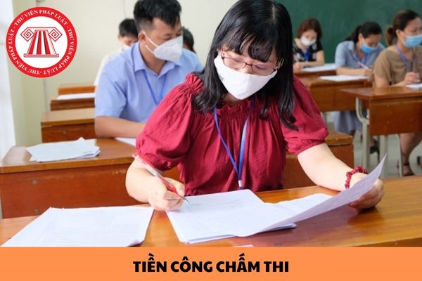 Tổ trưởng tổ chấm thi sẽ được hưởng tiền công chấm thi bao nhiêu khi chấm thi chọn học sinh giỏi quốc gia năm 2024?