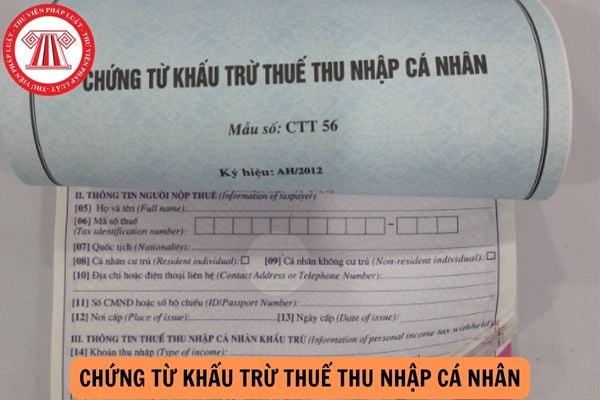 Chứng từ khấu trừ thuế thu nhập cá nhân bằng giấy còn được sử dụng không?