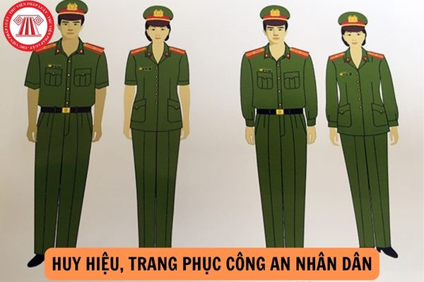 Mẫu huy hiệu Công an nhân dân? Trang phục Công an nhân dân được quy ...