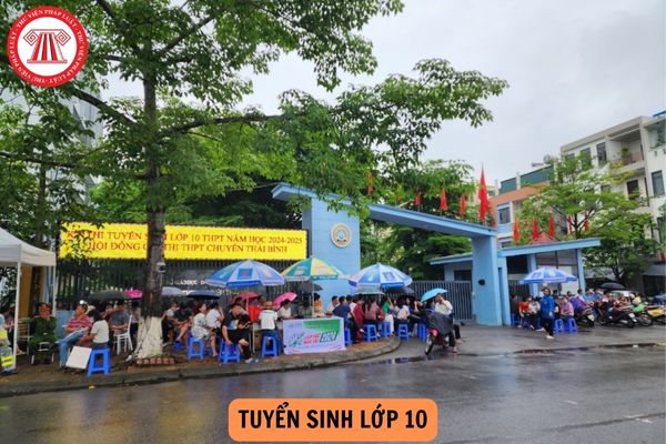 Điểm chuẩn tuyển sinh lớp 10 Thái Bình năm 2024-2025?