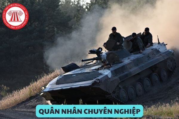 Quân hàm cao nhất của quân nhân chuyên nghiệp là gì?