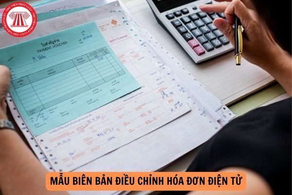 Hướng dẫn ghi Mẫu biên bản điều chỉnh hóa đơn điện tử năm 2024?