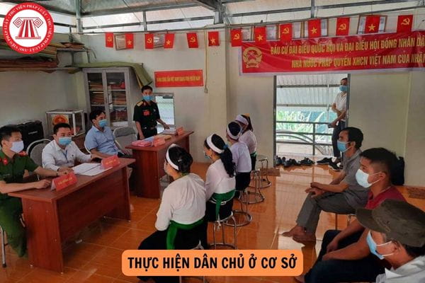 Theo Luật thực hiện dân chủ ở cơ sở, công dân có quyền gì trong thực hiện dân chủ ở cơ sở?