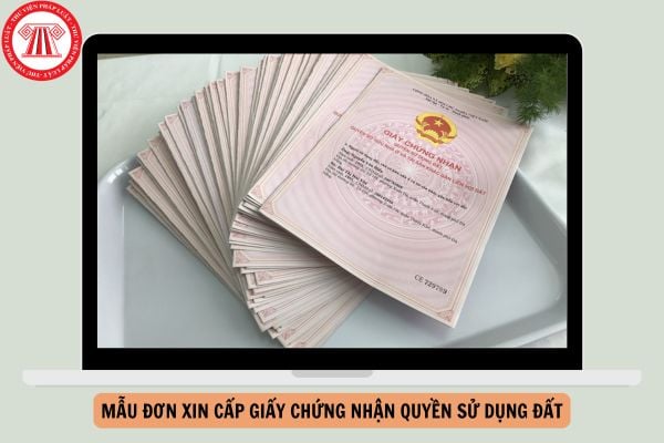 Mẫu đơn xin cấp giấy chứng nhận quyền sử dụng đất chuẩn pháp lý từ 01/8/2024