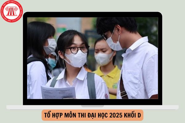 Tổ hợp môn thi đại học 2025 khối D? Môn thi đại học 2025 tự chọn là môn nào?