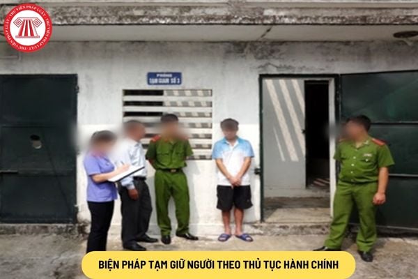 Có được áp dụng biện pháp tạm giữ người theo thủ tục hành chính để thi hành quyết định đưa vào trường giáo dưỡng không?