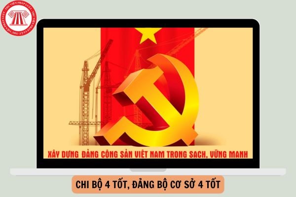 Chi bộ 4 tốt là gì? Đảng bộ cơ sở 4 tốt là gì?