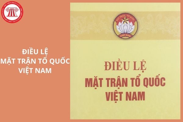 Điều lệ Mặt trận Tổ quốc Việt Nam có phải là văn bản quy phạm pháp luật không?