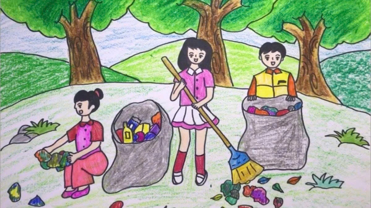 Tranh vẽ bảo vệ môi trường