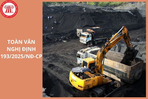 TOÀN VĂN Nghị định 193 2025 NĐ CP quy định chi tiết Luật Địa chất và Khoáng sản ra sao?