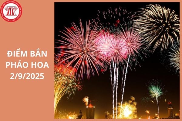Điểm bắn pháo hoa 2/9/2025 tỉnh Ninh Bình ở đâu?
