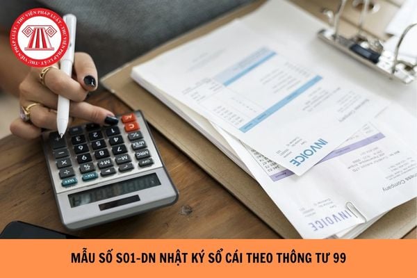 Mẫu số S01-DN Nhật ký sổ cái theo Thông tư 99 ra sao?