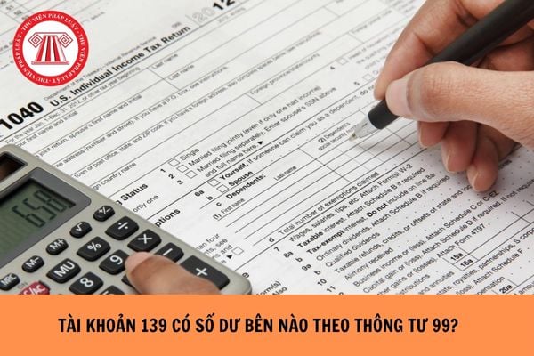 Tài khoản 136 có số dư bên nào theo Thông tư 99?