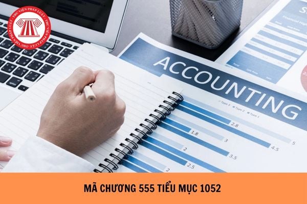 Mã chương 555 tiểu mục 1052 theo Thông tư 324 là gì?