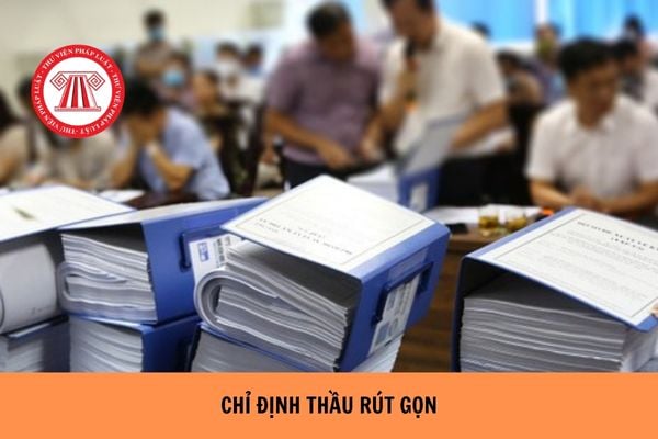Chỉ định thầu rút gọn có phải đấu thầu qua mạng không?