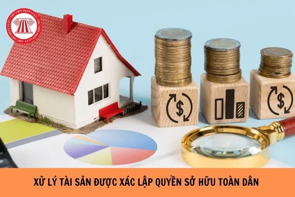 Đơn vị nào chủ trì xử lý tài sản được xác lập quyền sở hữu toàn dân?