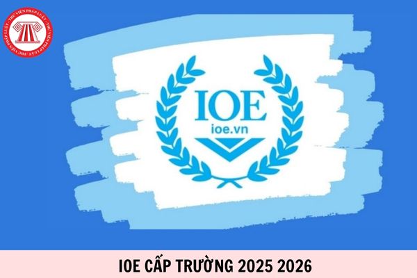 Thang điểm IOE cấp trường 2025 - 2026 như thế nào?