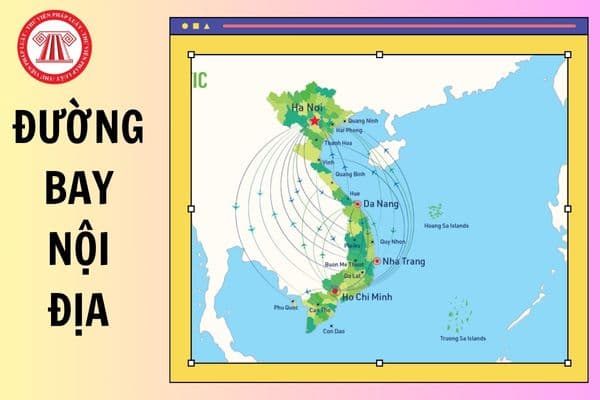 Danh mục các đường bay nội địa theo nhóm cự ly bay dưới 500 km?