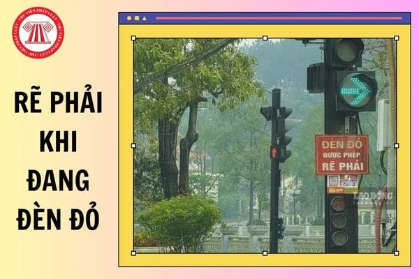 Từ 01/01/2025, xe máy rẽ phải khi đang đèn đỏ bị phạt 6 triệu?