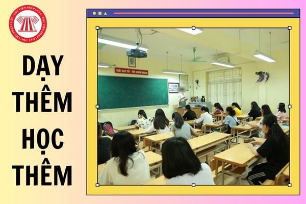 Tổng hợp văn bản hướng dẫn về dạy thêm học thêm tại TP HCM năm 2025?