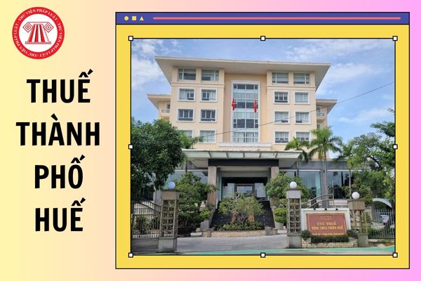Danh sách công chức thuế hỗ trợ người nộp thuế của Thuế thành phố Huế gồm những ai?