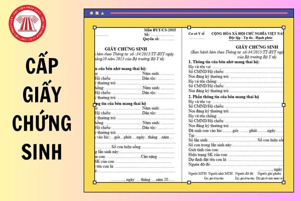 Hướng dẫn cấp giấy chứng sinh cho trẻ sinh ra do mang thai hộ từ 01/10/2025 như thế nào?