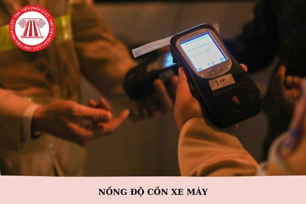 Phạt nồng độ cồn xe máy có giam bằng lái không?