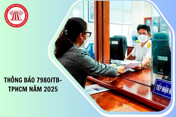 Thông báo 7980 TB TPHCM năm 2025 về hạn nộp thuế được gia hạn trong năm 2025 như thế nào?