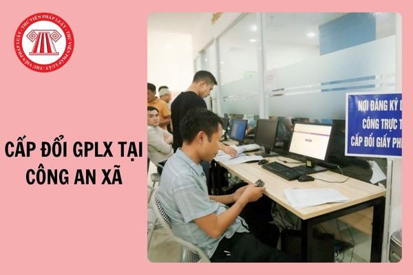 Lệ phí cấp đổi giấy phép lái xe tại công an xã từ 1/3/2025 là bao nhiêu?