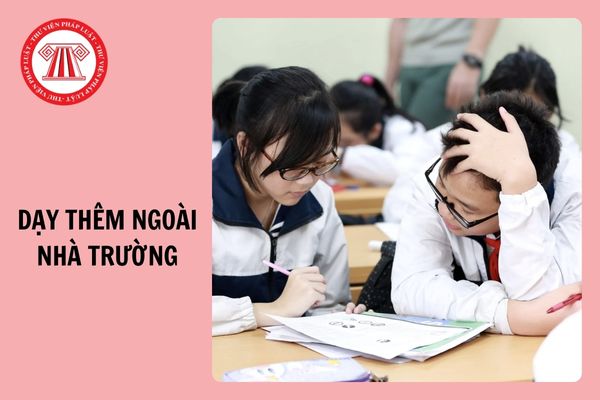 Mẫu báo cáo của giáo viên đang dạy thêm ngoài nhà trường áp dụng từ 14/2/2025?