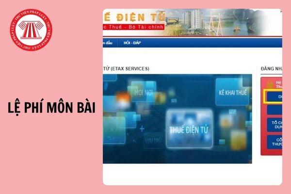 Link nộp lệ phí môn bài 2025 online? Trường THPT công lập có phải nộp lệ phí môn bài không?