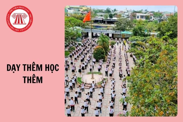 Thông tư 29 về dạy thêm học thêm: Không xếp giờ dạy thêm xen kẽ với thời khóa biểu?