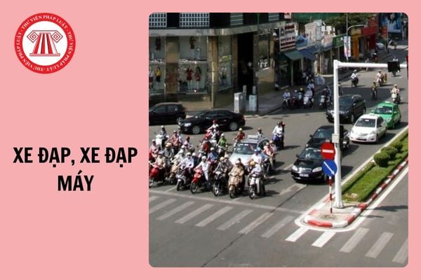 Xe đạp, xe đạp máy vượt đèn đỏ sẽ bị phạt đến 250.000 đồng từ 1/1/2025?