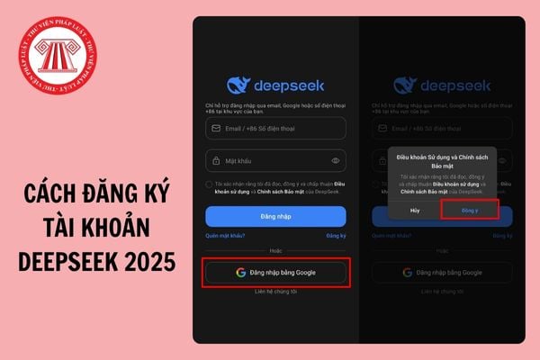 Cách đăng ký tài khoản DeepSeek trên điện thoại nhanh nhất 2025?