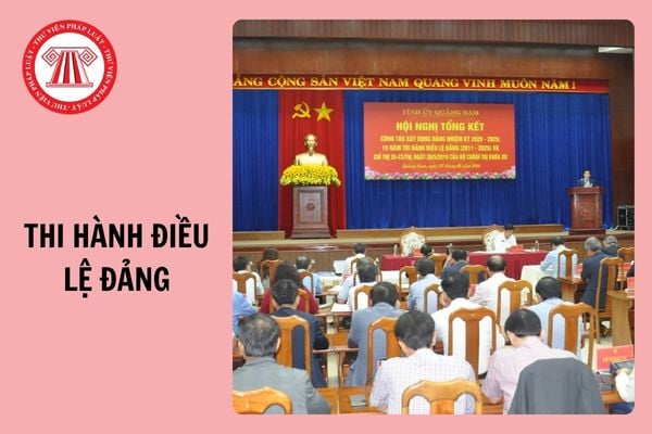 Quy định 232 thi hành điều lệ đảng 2025 file PDF tải về? Quy định 232 có hiệu lực khi nào?