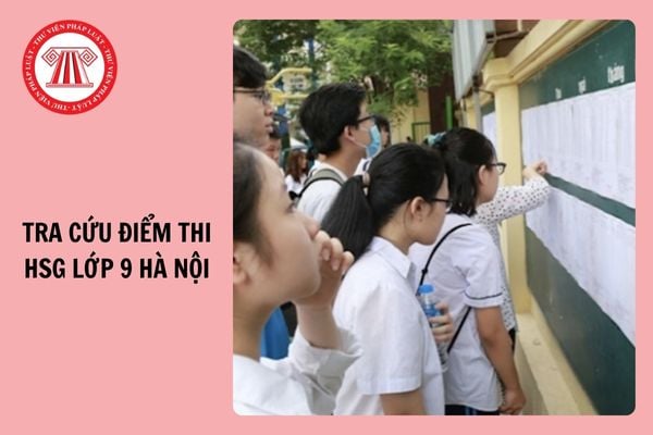 diemthi.hanoi.edu.vn tra cứu điểm thi HSG lớp 9 Hà Nội năm 2024 2025? 