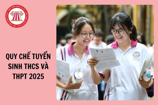 Quy chế tuyển sinh THCS và THPT 2025 file PDF tải về? Khi nào quy chế có hiệu lực?