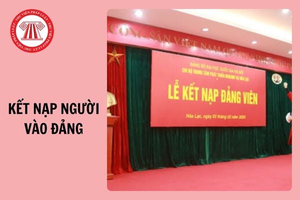 Hướng dẫn xử lý trường hợp kết nạp người vào Đảng sai quy định từ 20/01/2025?