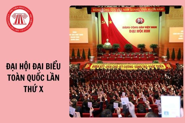 Chủ đề của Đại hội đại biểu toàn quốc lần thứ X của Đảng là?