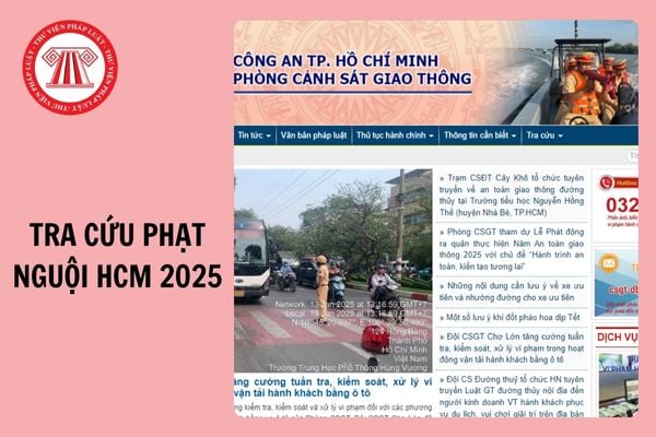 Hướng dẫn tra cứu phạt nguội TP Hồ Chí Minh nhanh chóng, chuẩn xác 2025?