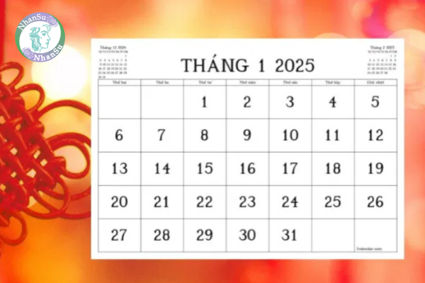 Ngày 11 tháng 1 là ngày gì? Ngày 11 tháng 1 năm 2025 là ngày bao nhiêu âm lịch, ngày thứ mấy?