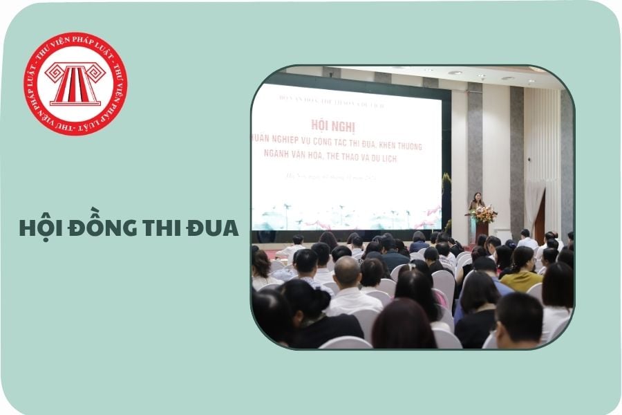Cụm thi đua do Hội đồng thi đua - Khen thưởng thuộc Bộ Xây dựng có cần phải do các đơn vị có tư cách pháp nhân tổ chức hay không?